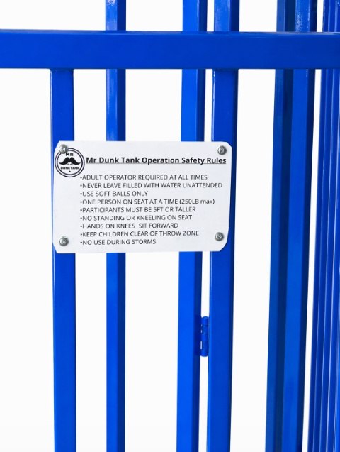 Commercial Dunk Tank Built for Rentals, Events & Fundraisers