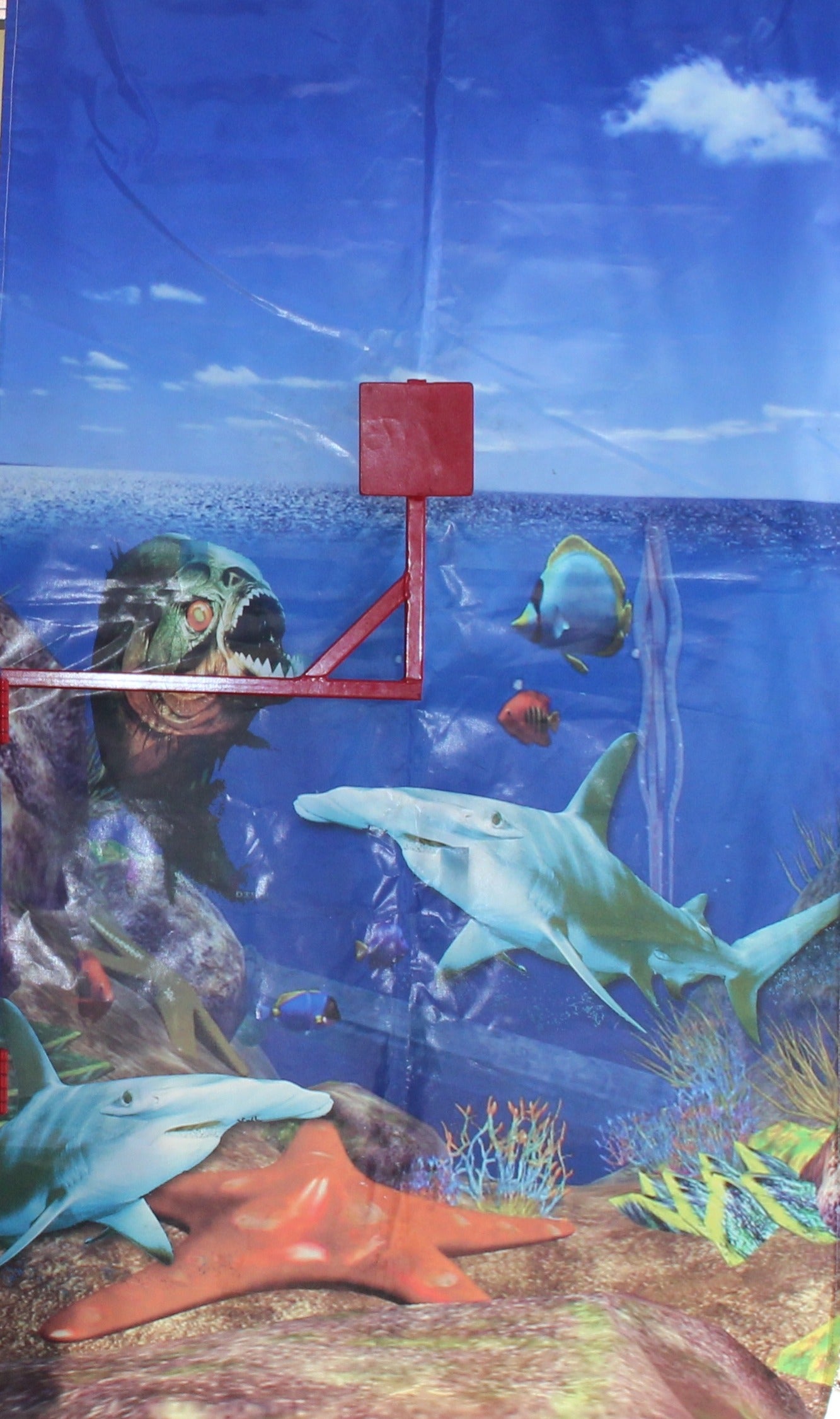 Dunk Tank Vinyl Backdrop Replacement